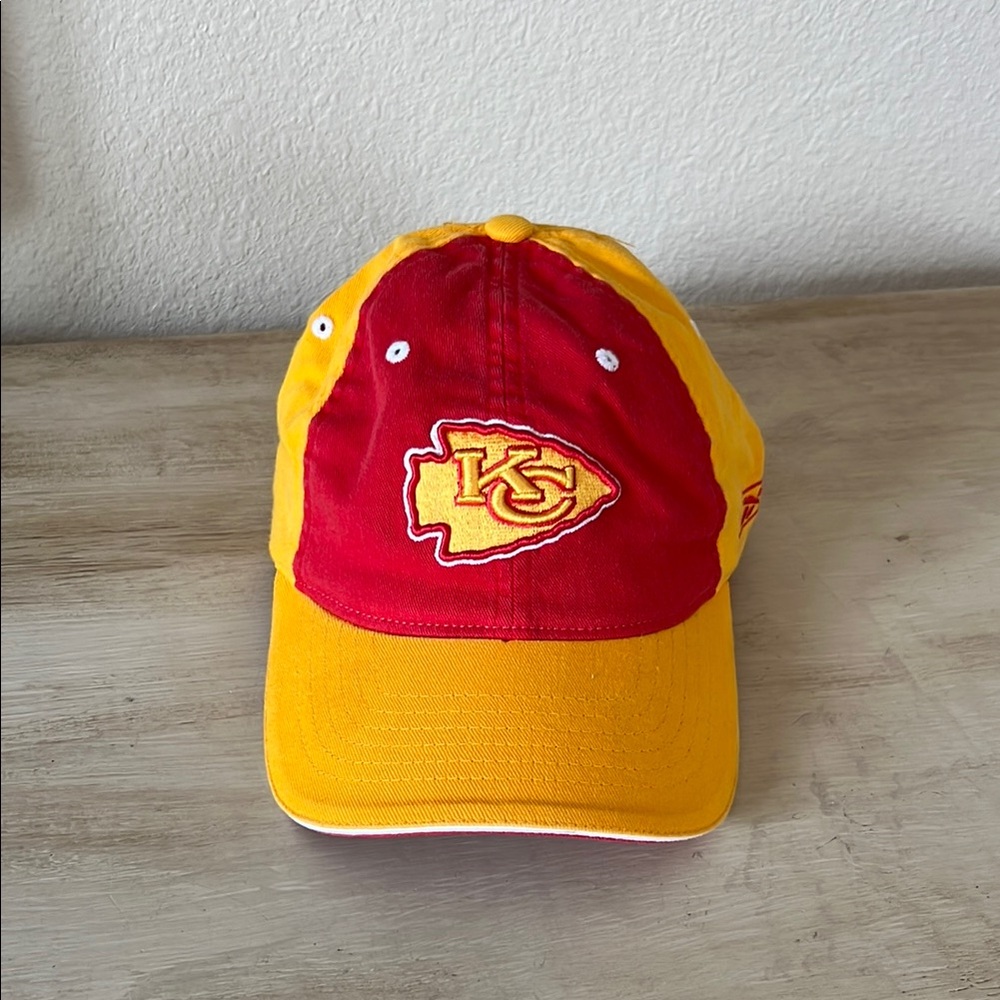 Kansas City Chiefs Reebok Red and Yellow Men's Hat